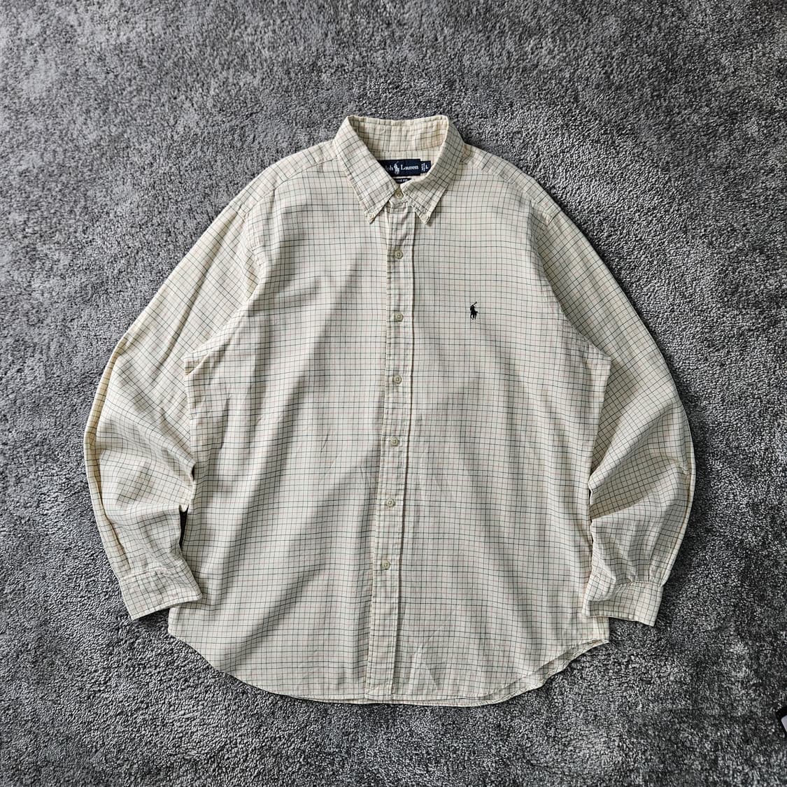 [무료배송] Ralph Lauren 긴팔 체크 셔츠 상품이미지1