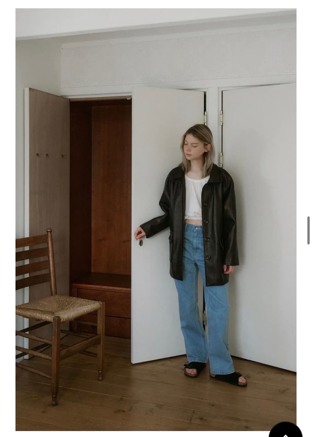 [마그넷 아카이브] Flowing Vegan Jacket 상품이미지4