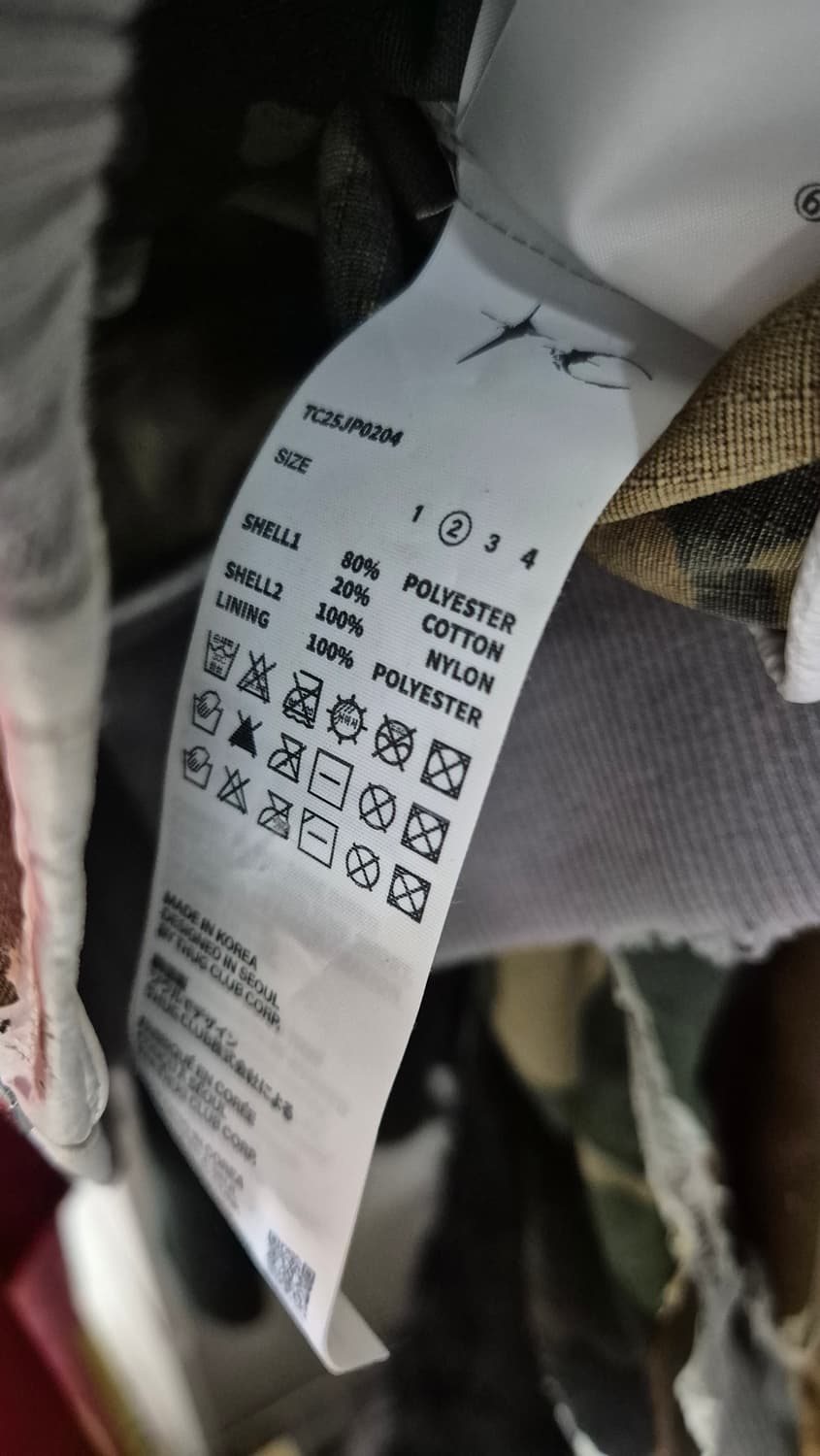 떠그클럽 25SS 탱고 찰리 봄버 2사이즈 상품이미지6