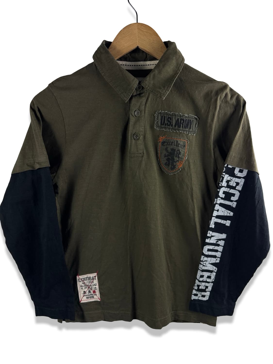 JPN 레이어드 밀리터리 롱슬리브2387 상품이미지1