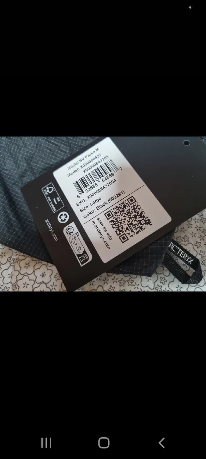 아크테릭스 누클리아이 패딩     L(실용105) 상품이미지7