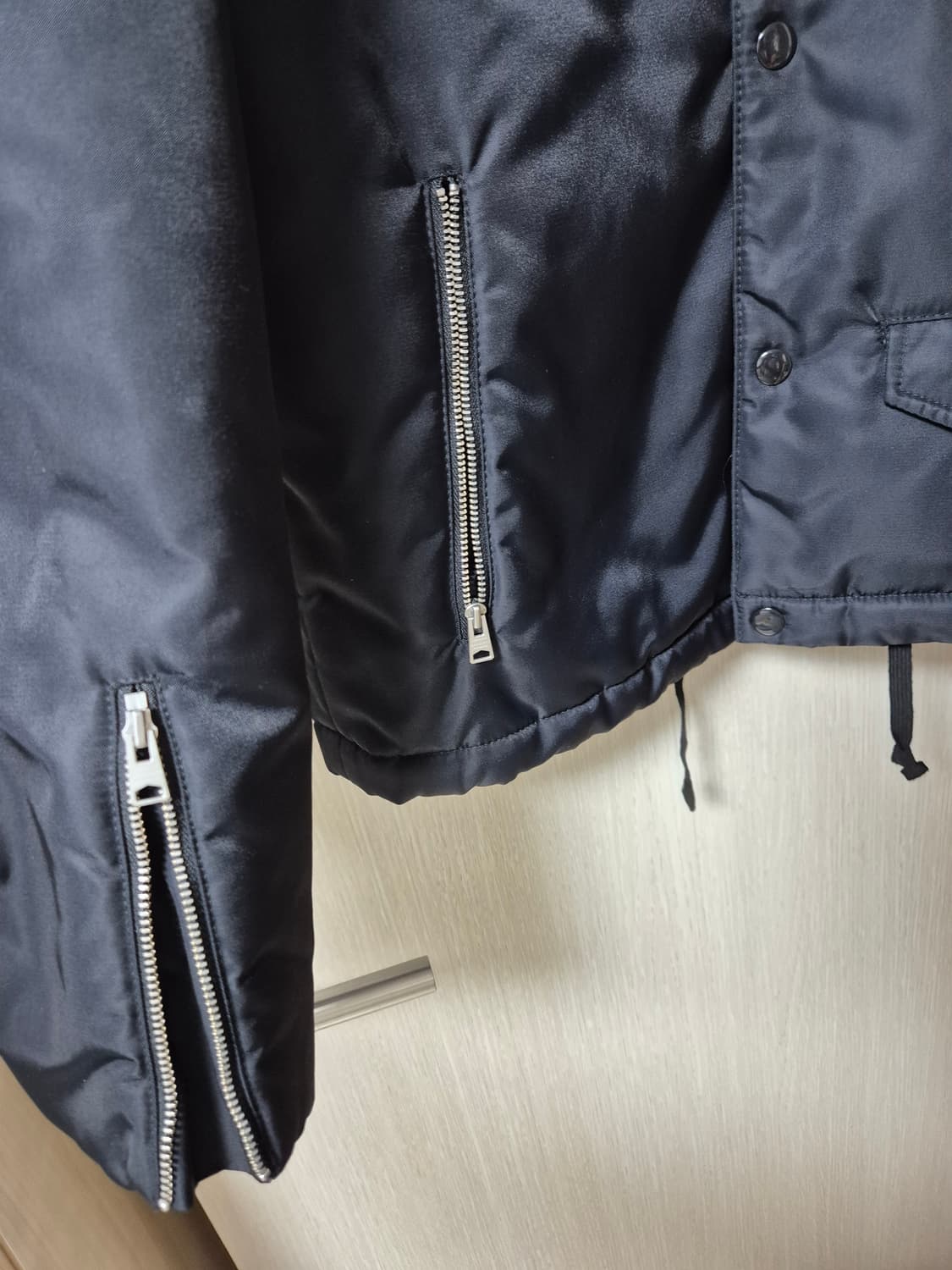 올세인츠 라이더 누빔자켓  봄버 자켓  경량패딩 남성 S 상품이미지5