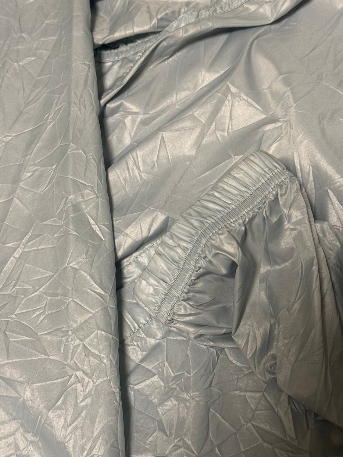 [L] 스투시 비치 쉘 링클 나일론 자켓 슬레이트 상품이미지2