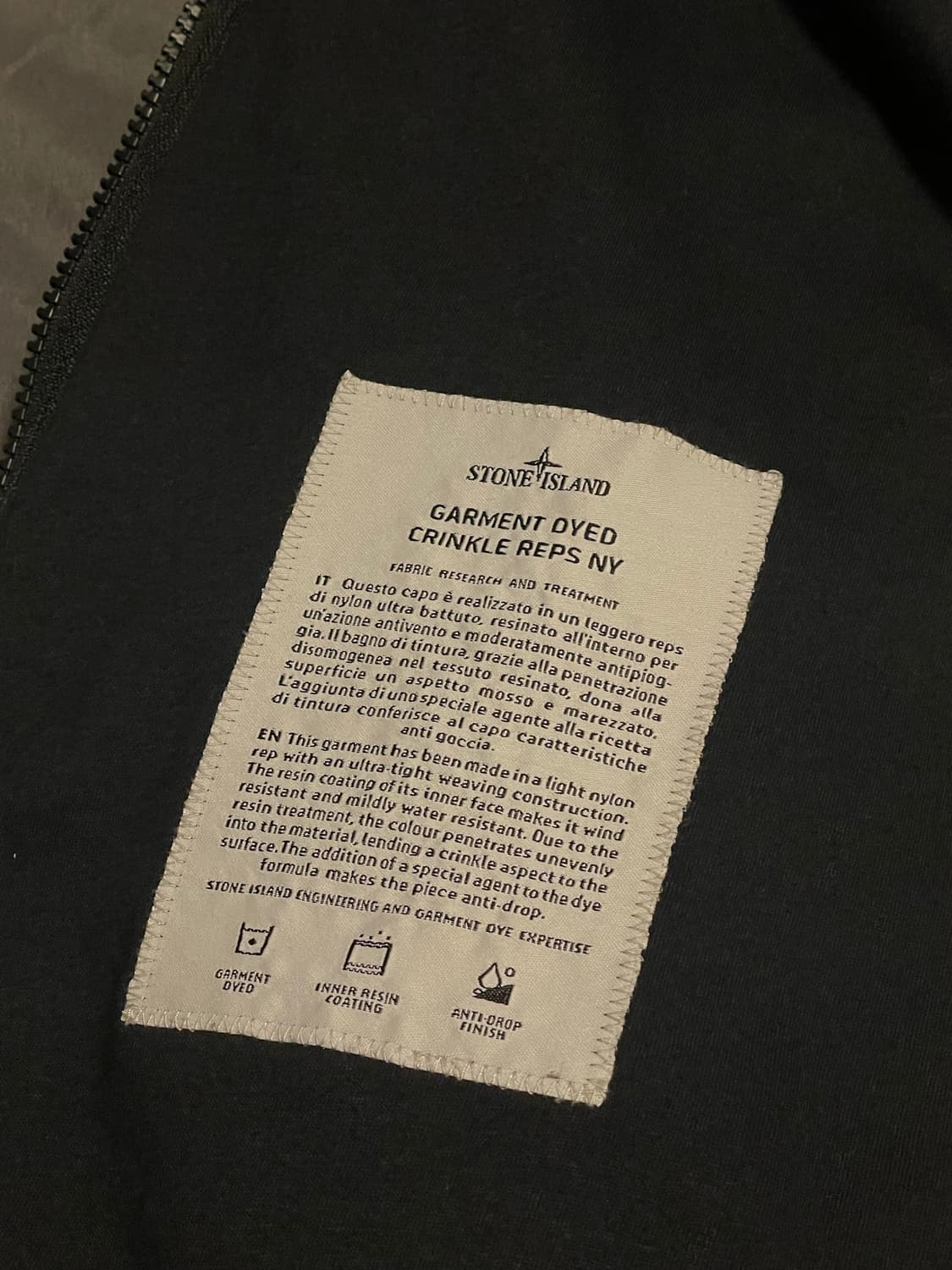 스톤아일랜드 크링클랩스 자켓xxl 상품이미지6