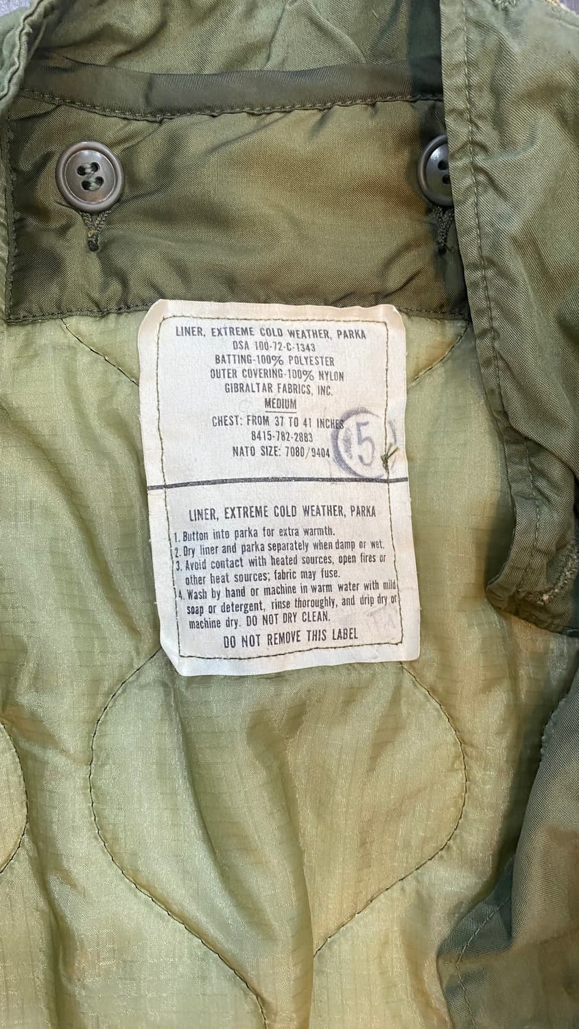  70’s M65 피시테일 파카 상품이미지2