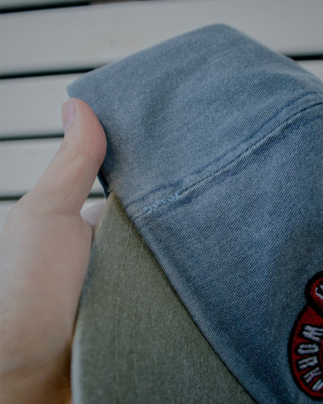 Justin Boots two-tone washing 캡 상품이미지5