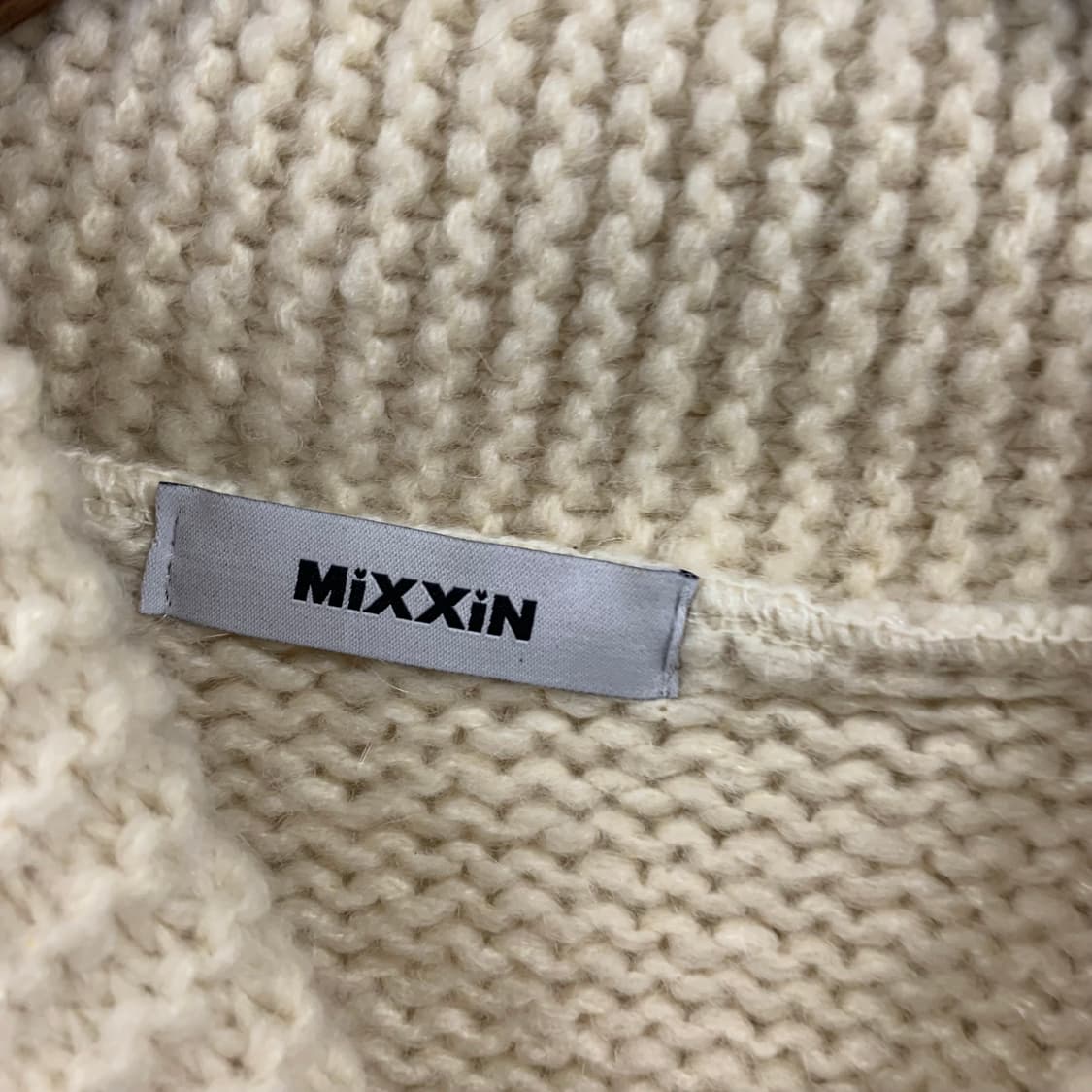 Vintage 노르딕 패턴 니트 집업 가디건  상품이미지6