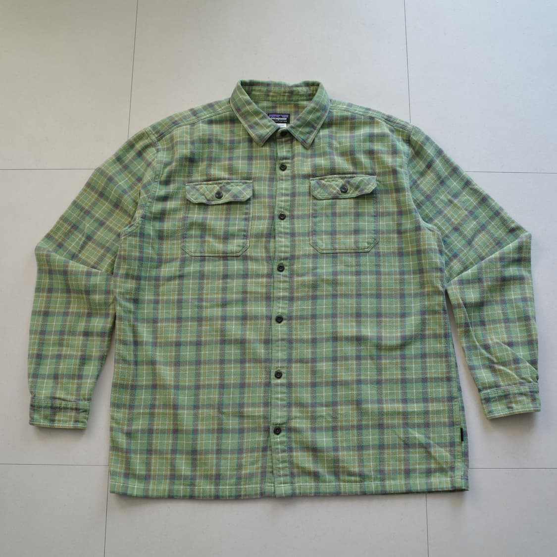 2010년 파타고니아 오가닉 해비 코튼 플란넬 셔츠 (XXL) 상품이미지1
