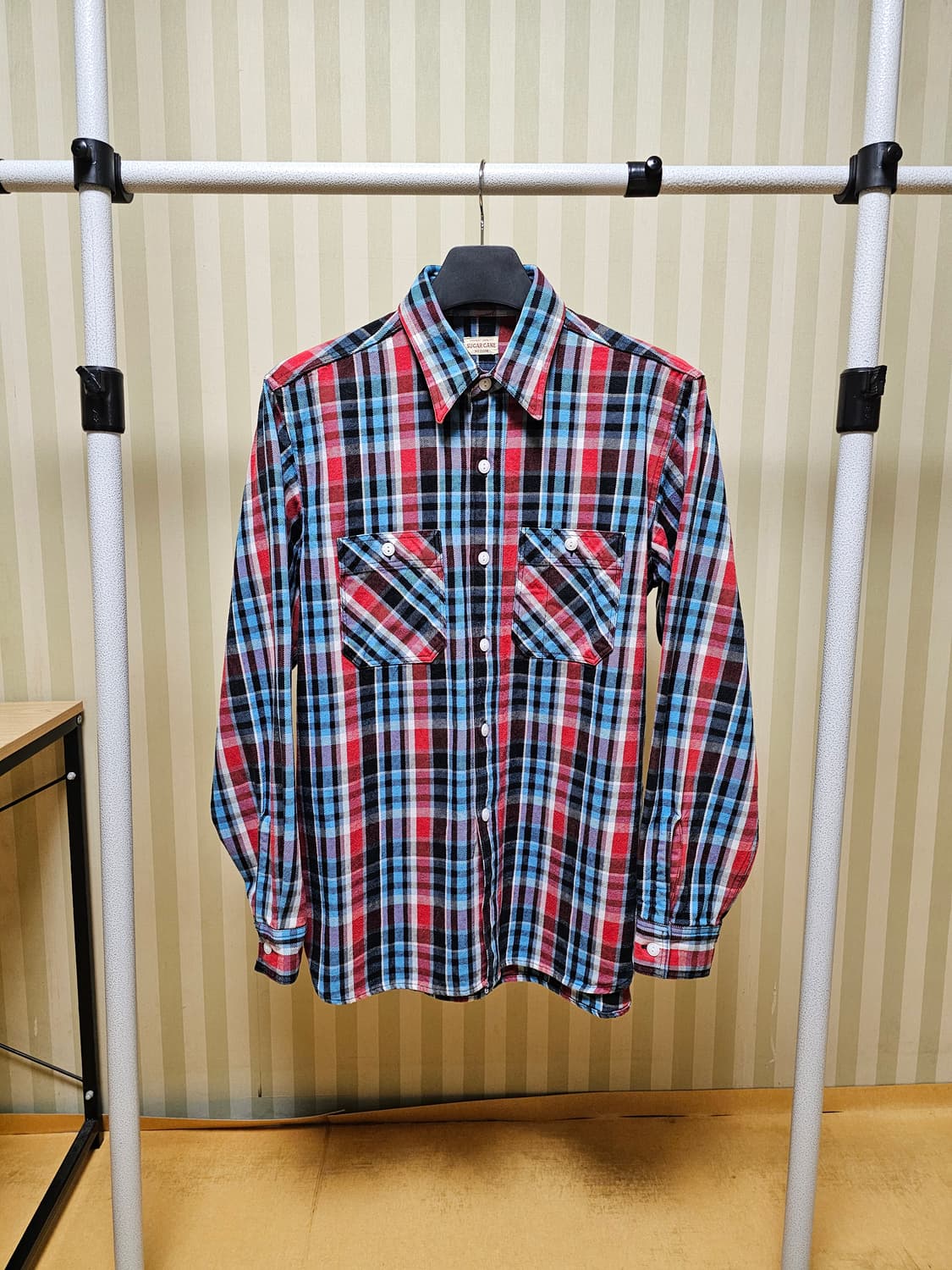 슈가케인 셔츠 헤비플란넬 M 상품이미지1