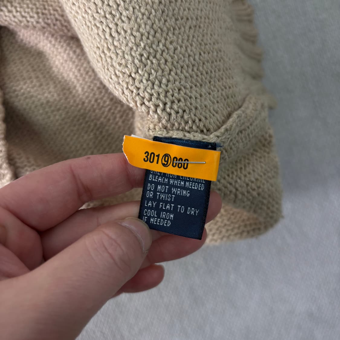 95 폴로랄프로렌 코튼 베이지 니트 상품이미지8