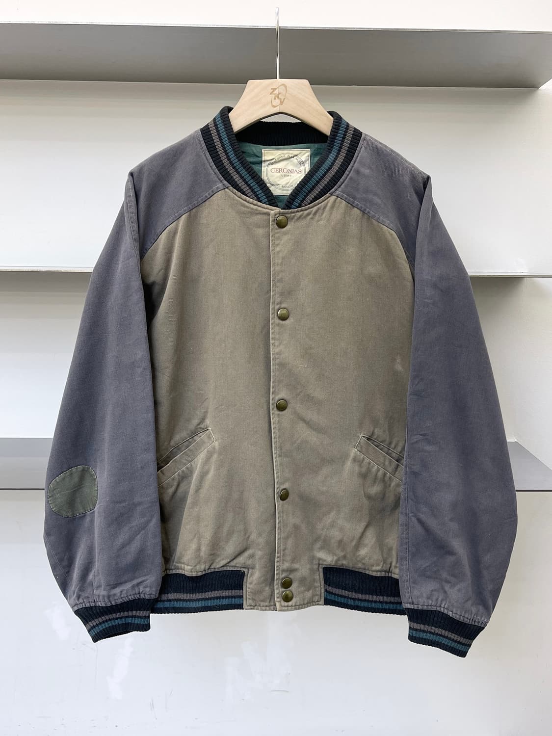 Ceronias Uomo 90s 브라이트 스타 바시티 자켓 상품이미지3