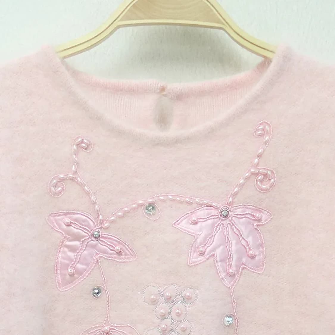 딸기우유 울 앙고라 혼방 니트 63078 상품이미지5