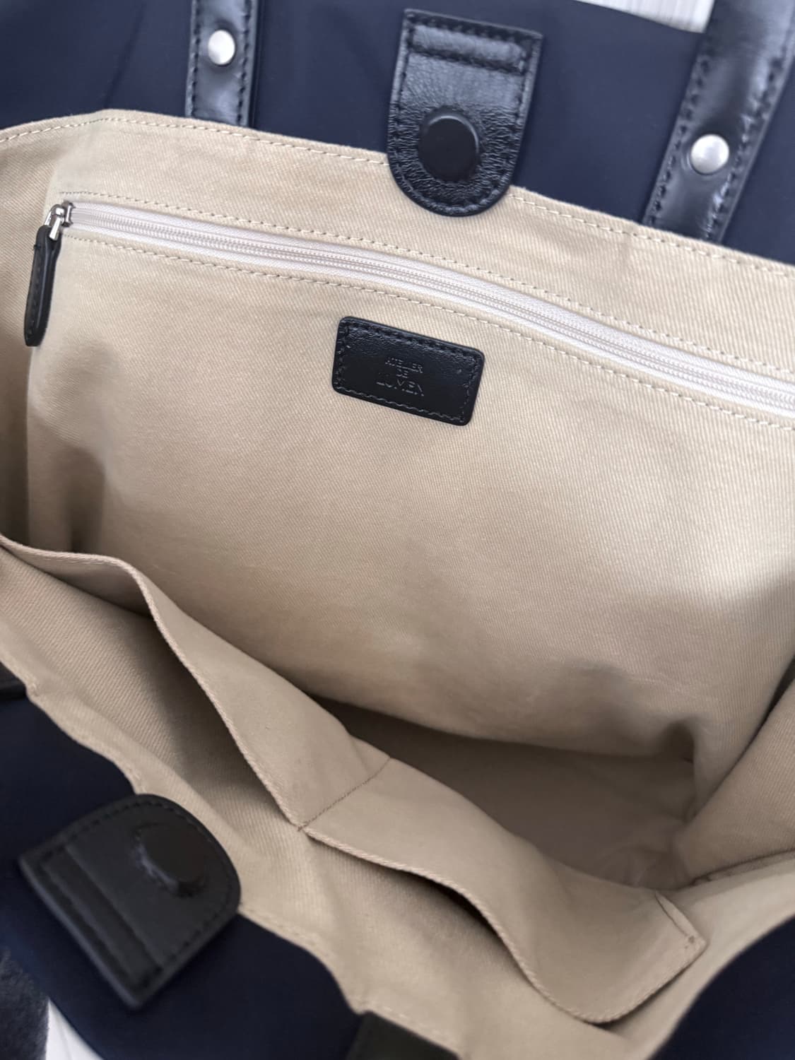 VOYAGE SHOPPER BAG INDIGO BLACK 상품이미지3