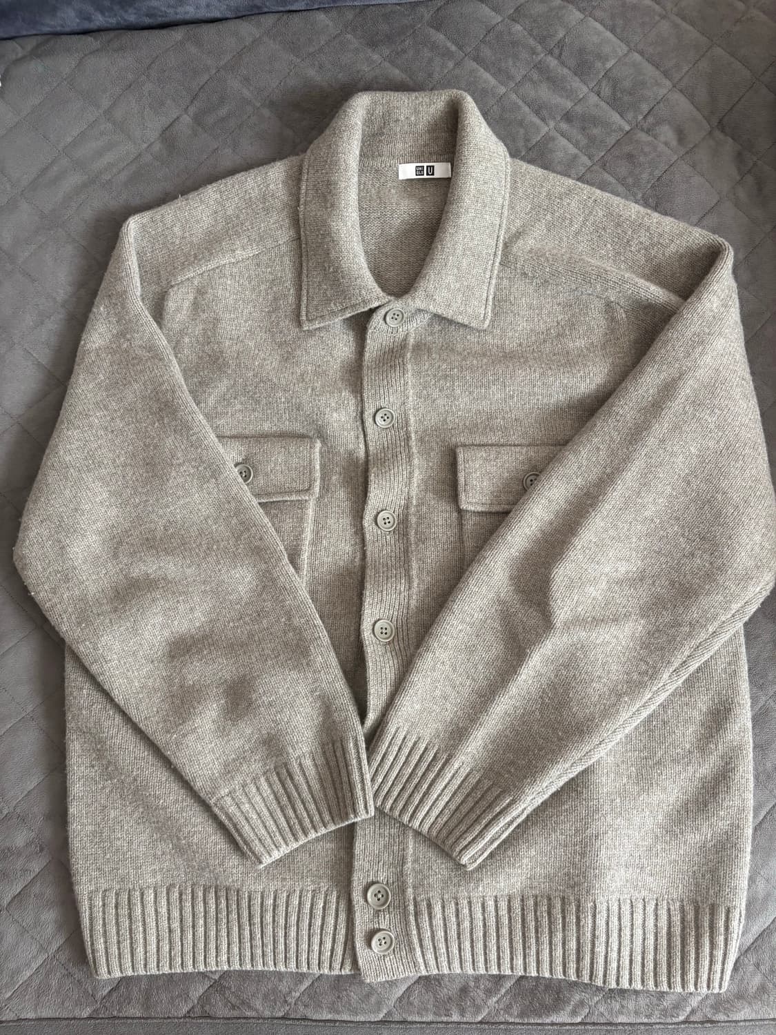 [XL] 유니클로 u 가디건 니트 자켓 상품이미지1
