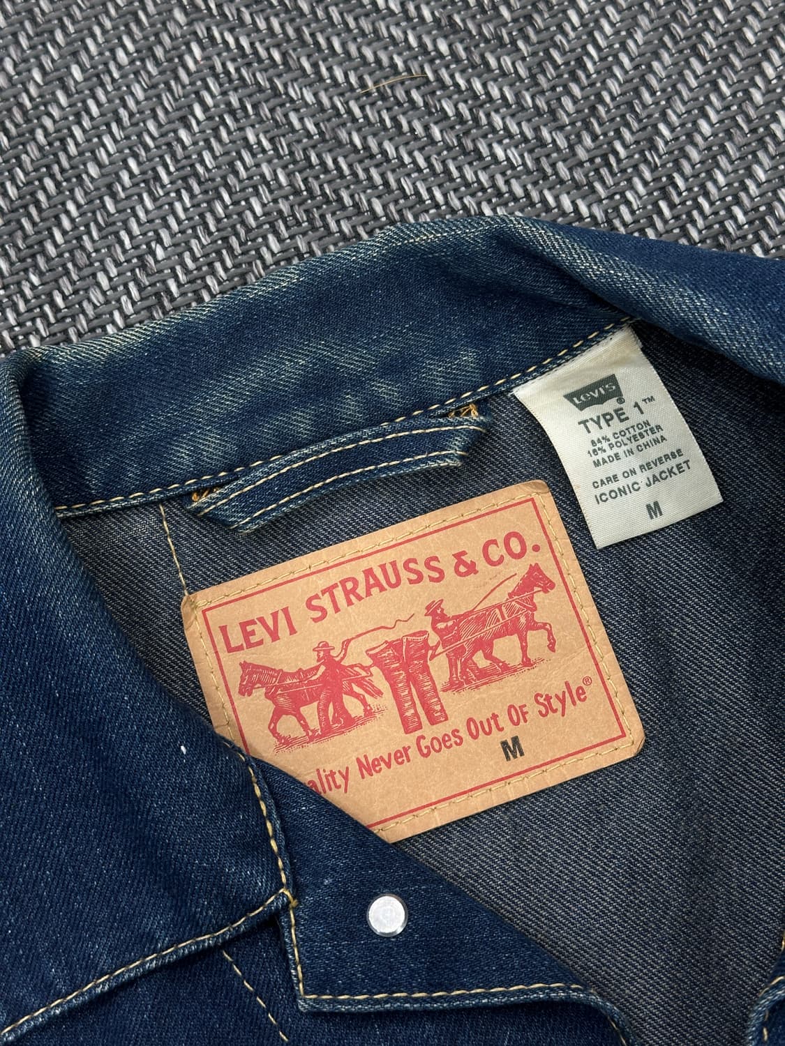 리바이스 타입원 트러커자켓M 상품이미지4