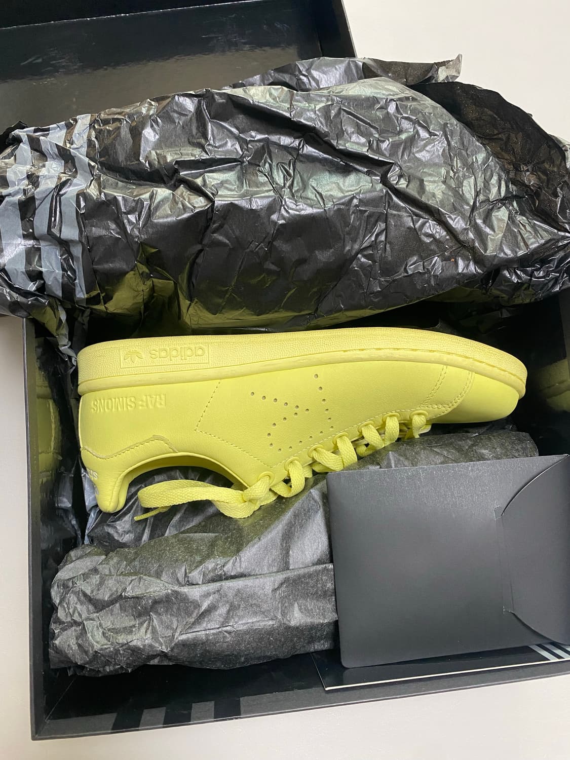 아디다스 x 라프시몬스 스탠스미스 옐로우 245 상품이미지1