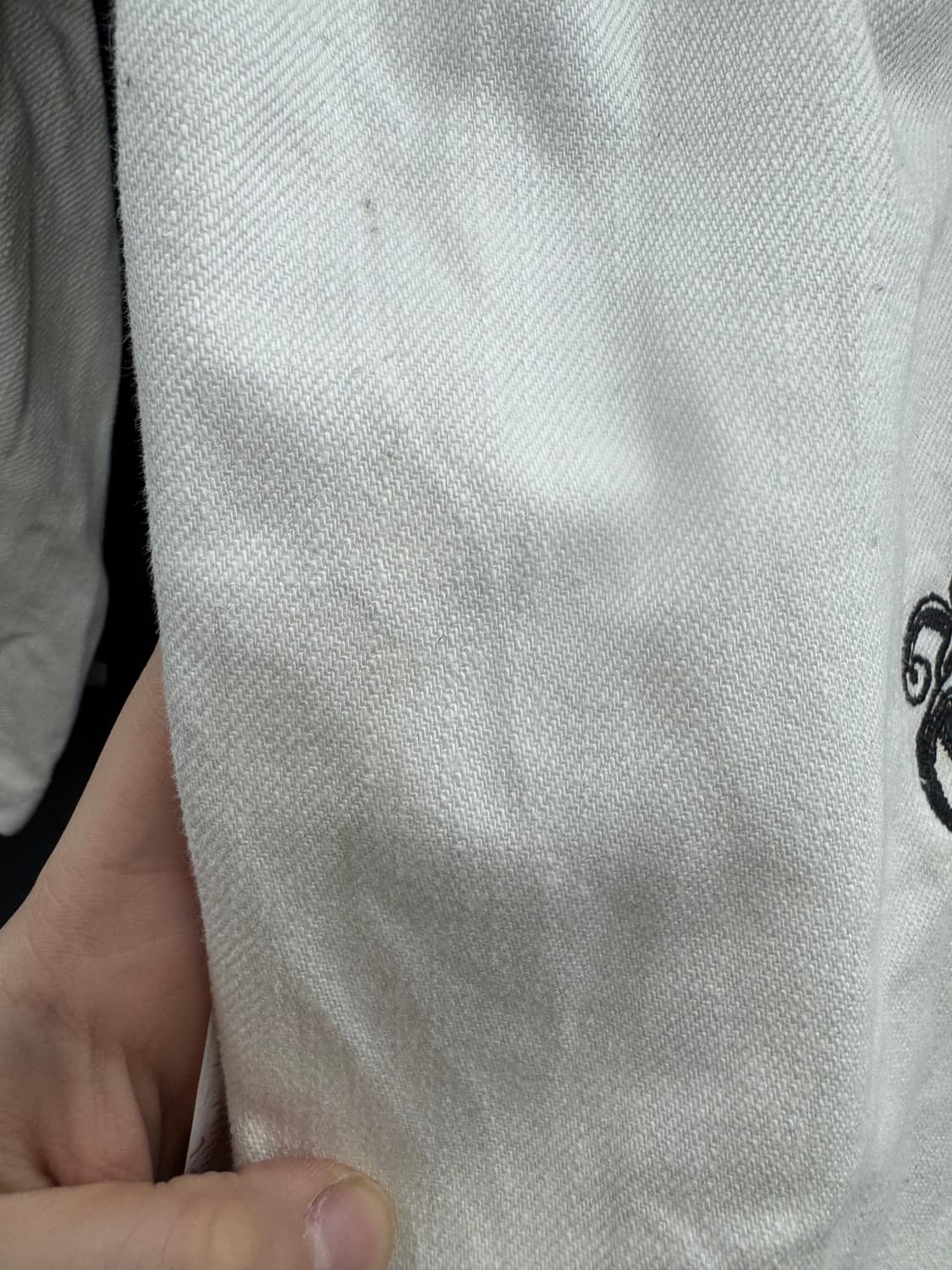 카라쿠리 타마시 오리엔탈 데님 반바지 상품이미지6