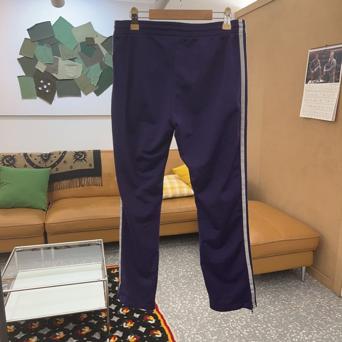 아디다스 Y2K 빈티지 파이어버드 퍼플 트랙팬츠 90 C08470 상품이미지4