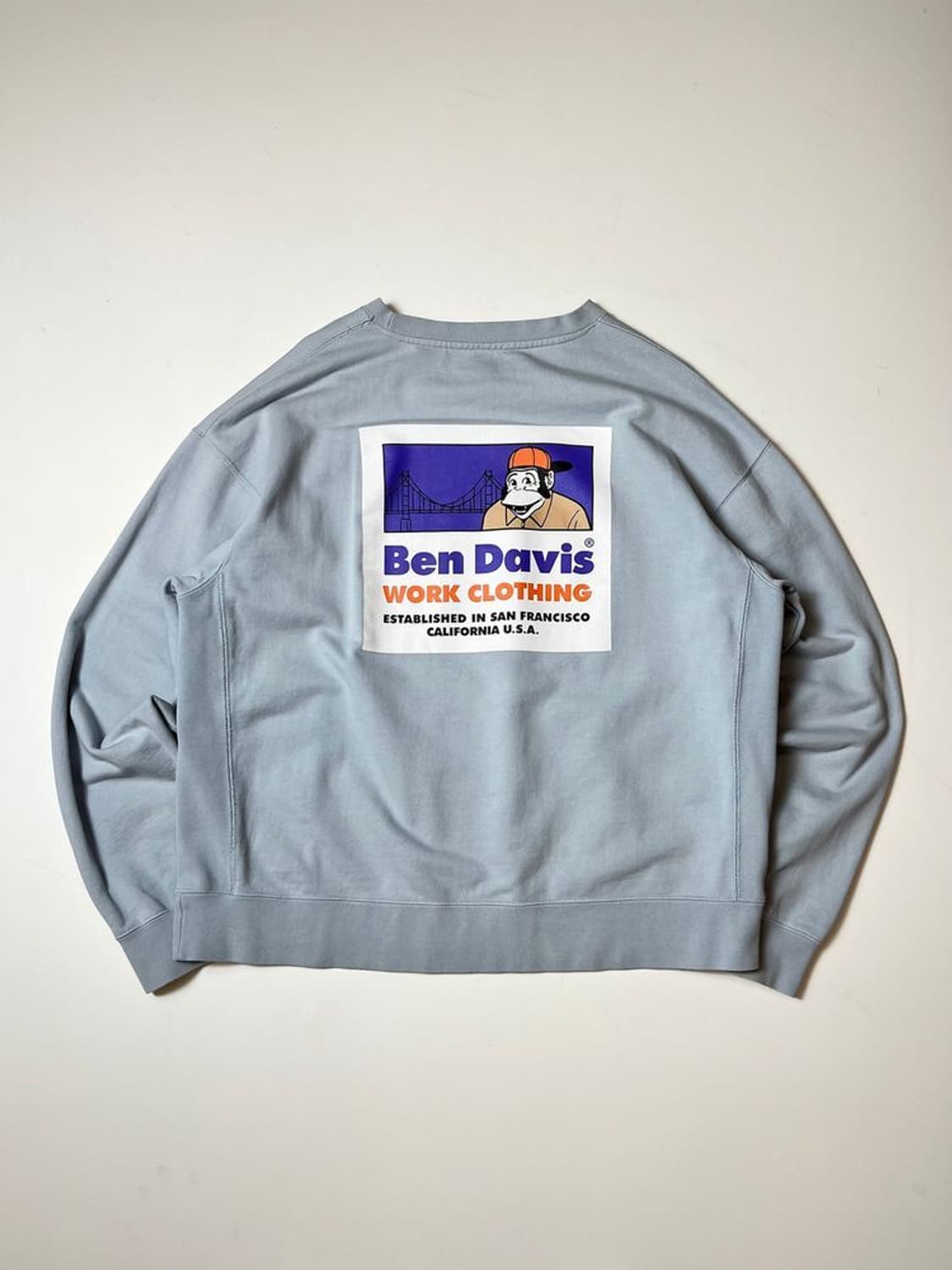 벤데이비스 재팬 리버스위브 헤비코튼 스웻 맨투맨 PN8737 상품이미지1