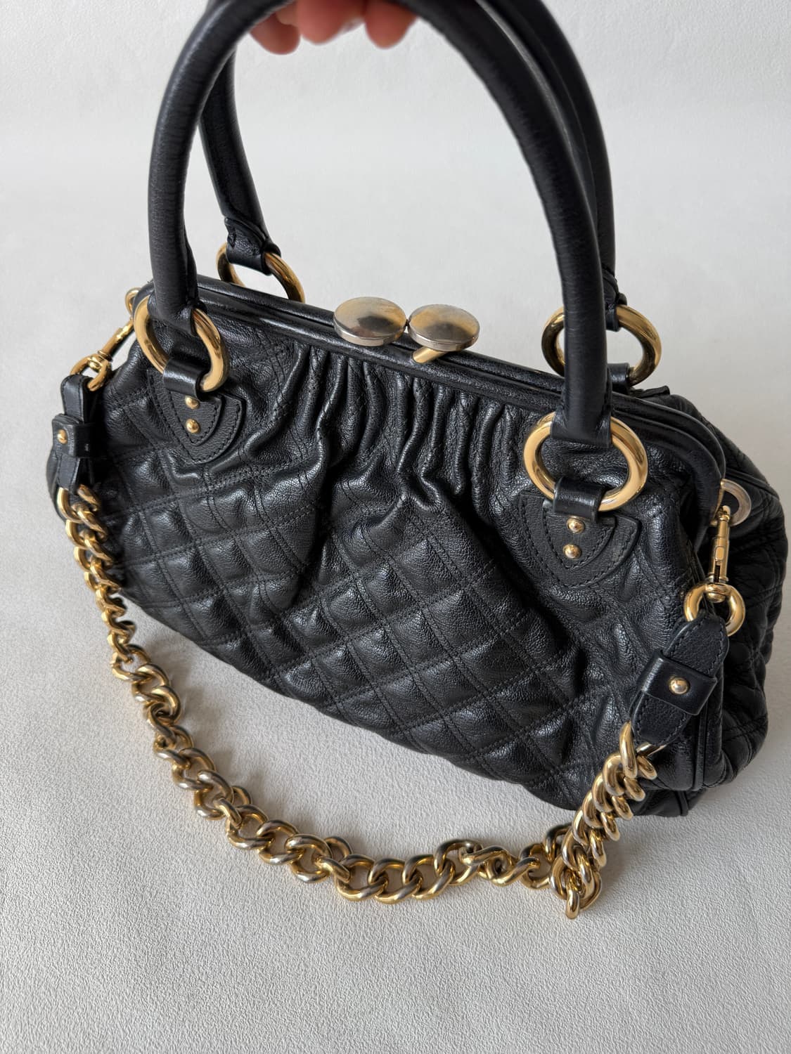 마크제이콥스(Marc Jacobs) 레더 퀄팅 브레임백(ITALY) 상품이미지6