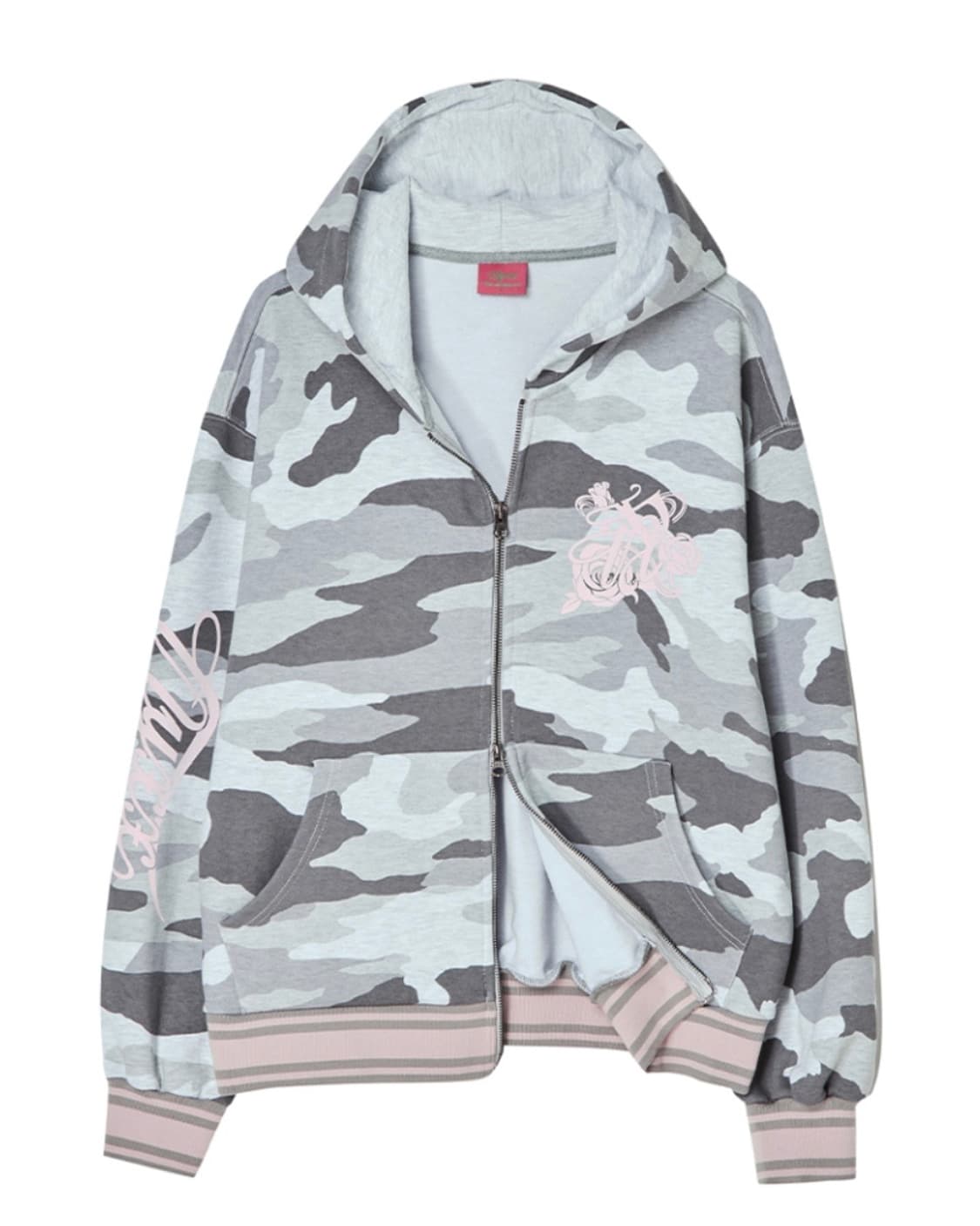 카모 후드집업 nyxx emblem printing hood zipup 상품이미지1