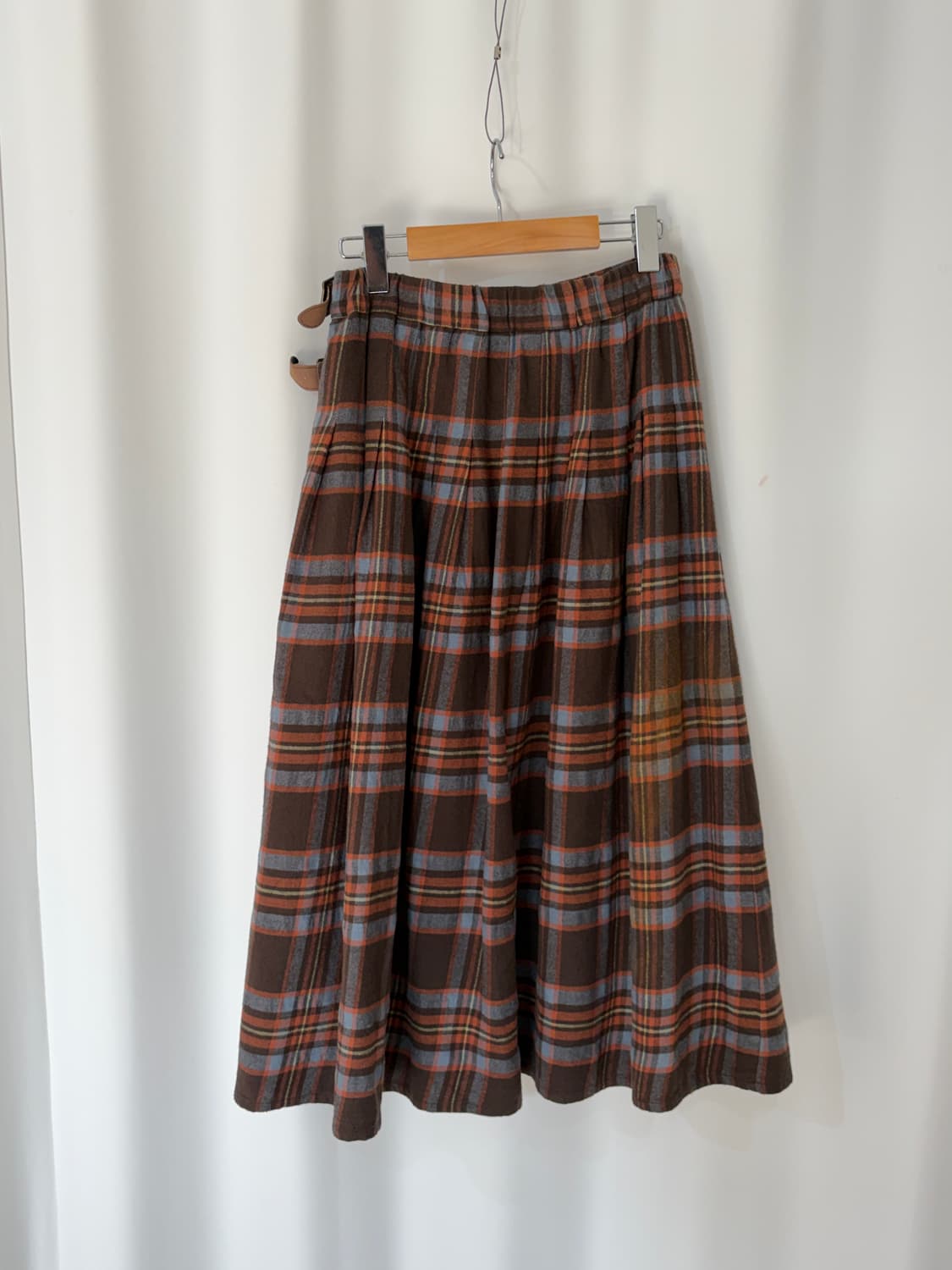 samansa mos2 kilt skirt  상품이미지4