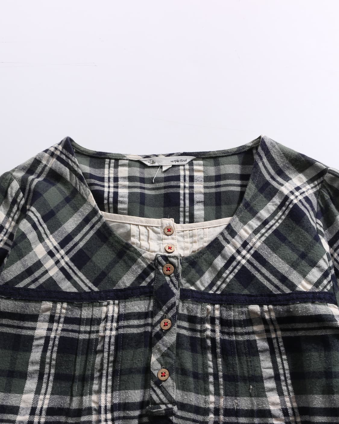 Maple feel cotton blouse 모리걸 상품이미지3