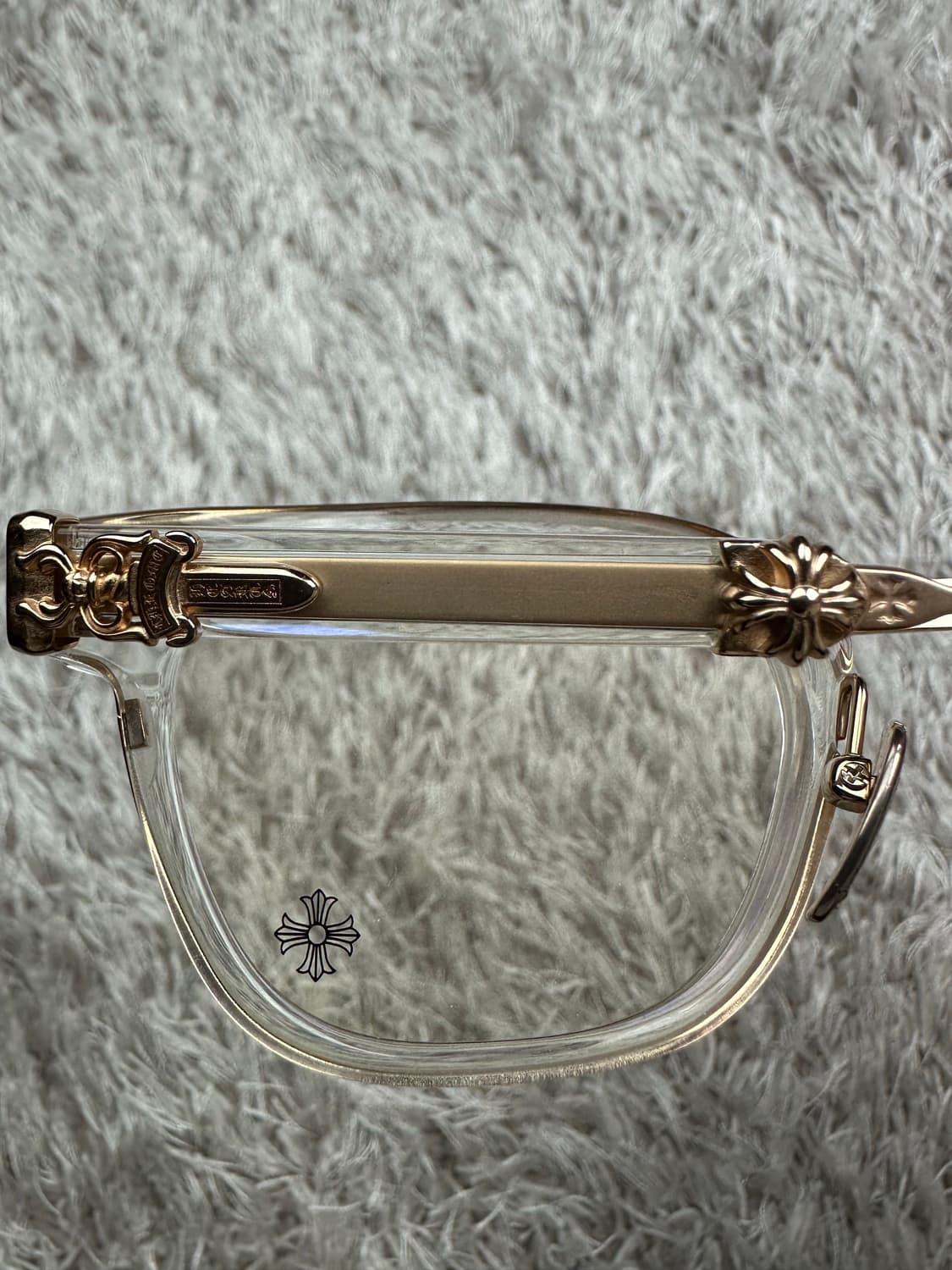 [52-21-152] 정품 크롬하츠 덕 버터 크리스탈 골드 플레이트 상품이미지7