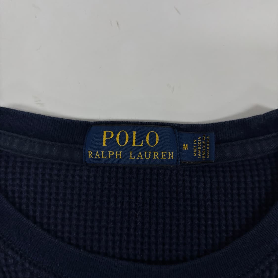 폴로 와플 롱슬리브 상품이미지6