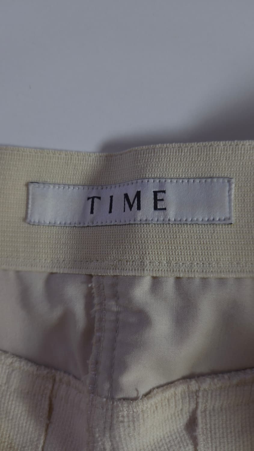 한섬 타임 2022 코듀로이 원핀턱 백밴딩 팬츠 61-90 상품이미지8