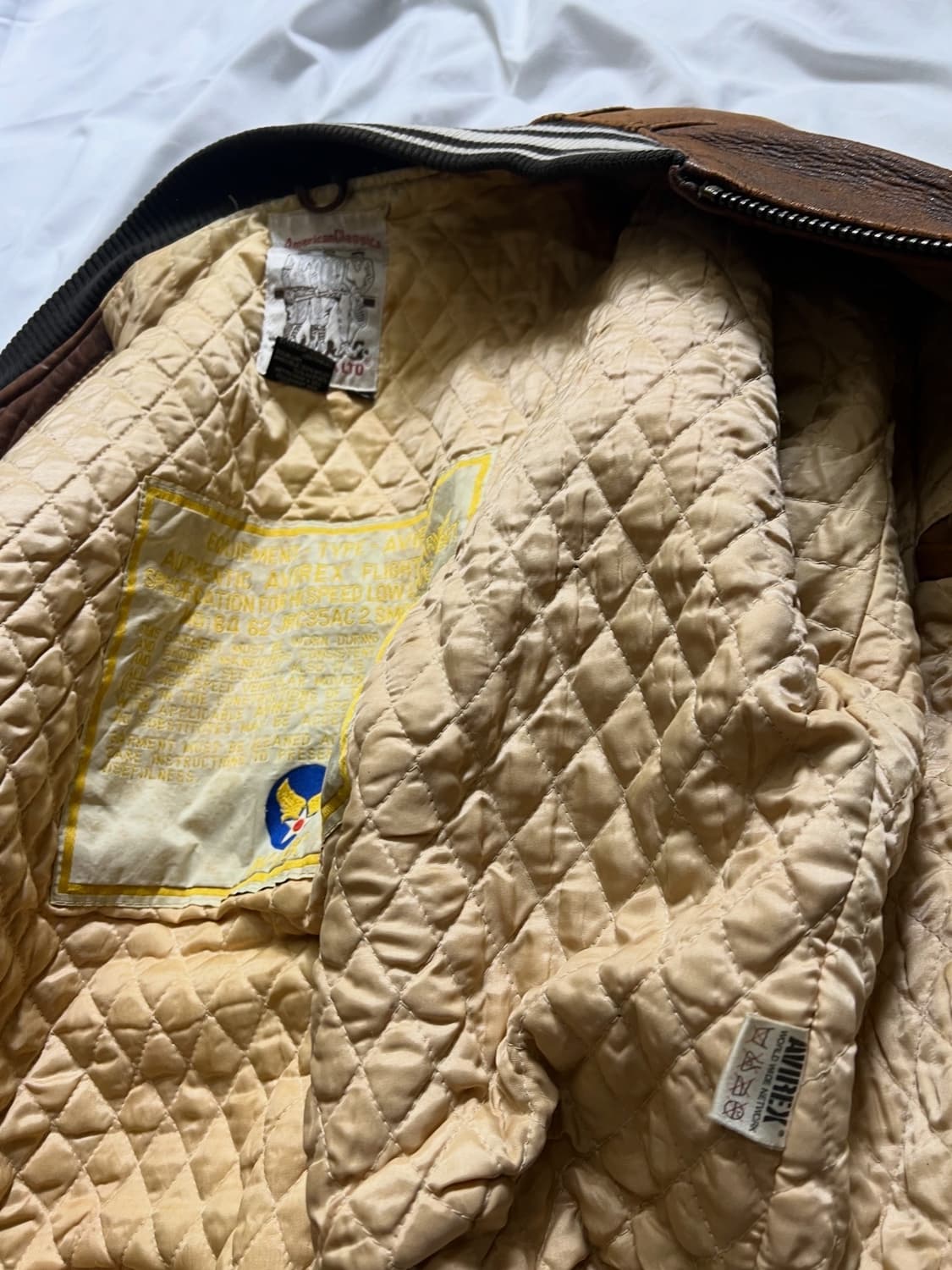 아비렉스 아이콘 가죽 자켓 상품이미지6