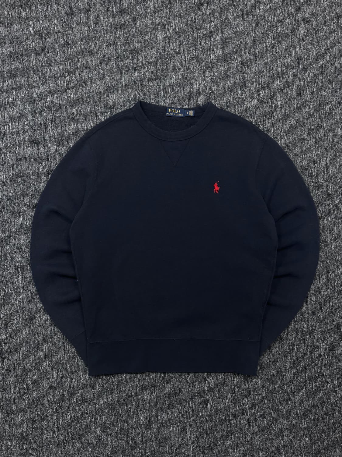 폴로 네이비 레드포니 맨투맨 상품이미지3