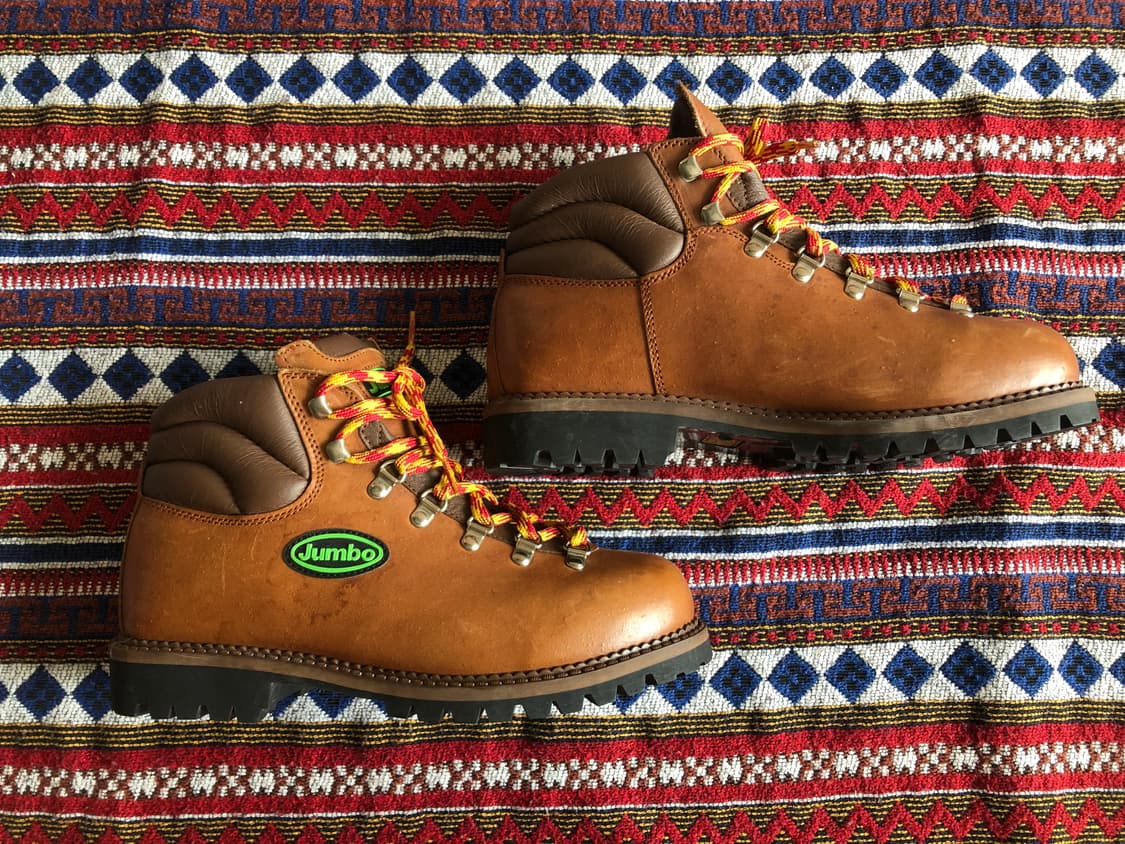 점보 통가죽 등산화 270 미사용 상품이미지3