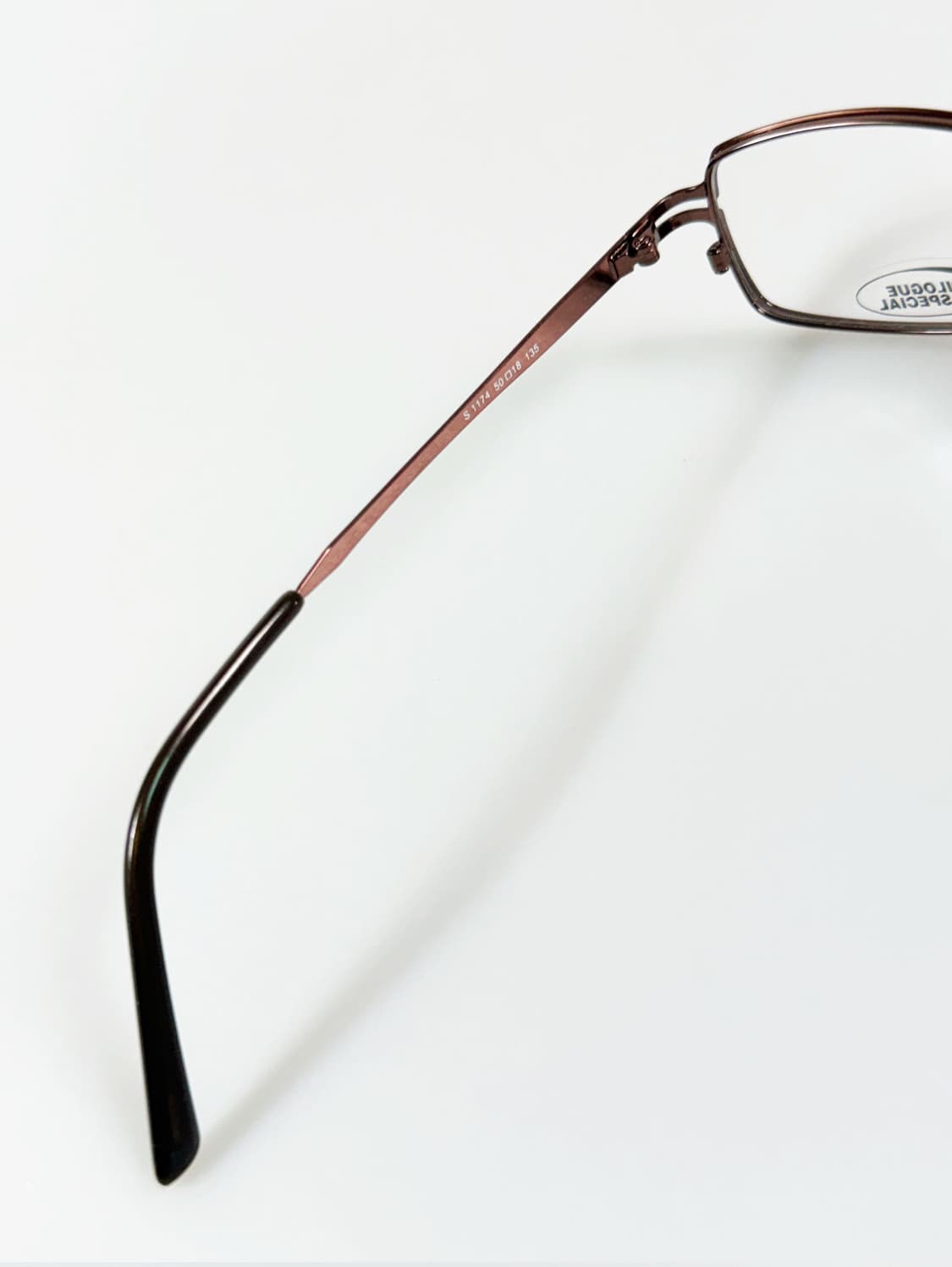 EPILOGUE 브라운 슬림 스퀘어 메탈 빈티지 안경 상품이미지7