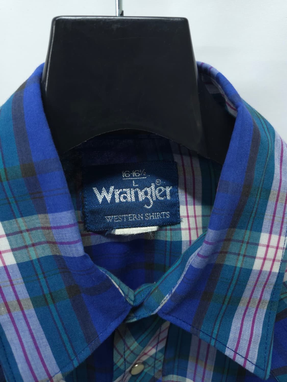 랭글러(Wrangler) 빈티지 웨스턴 반팔 셔츠  상품이미지7
