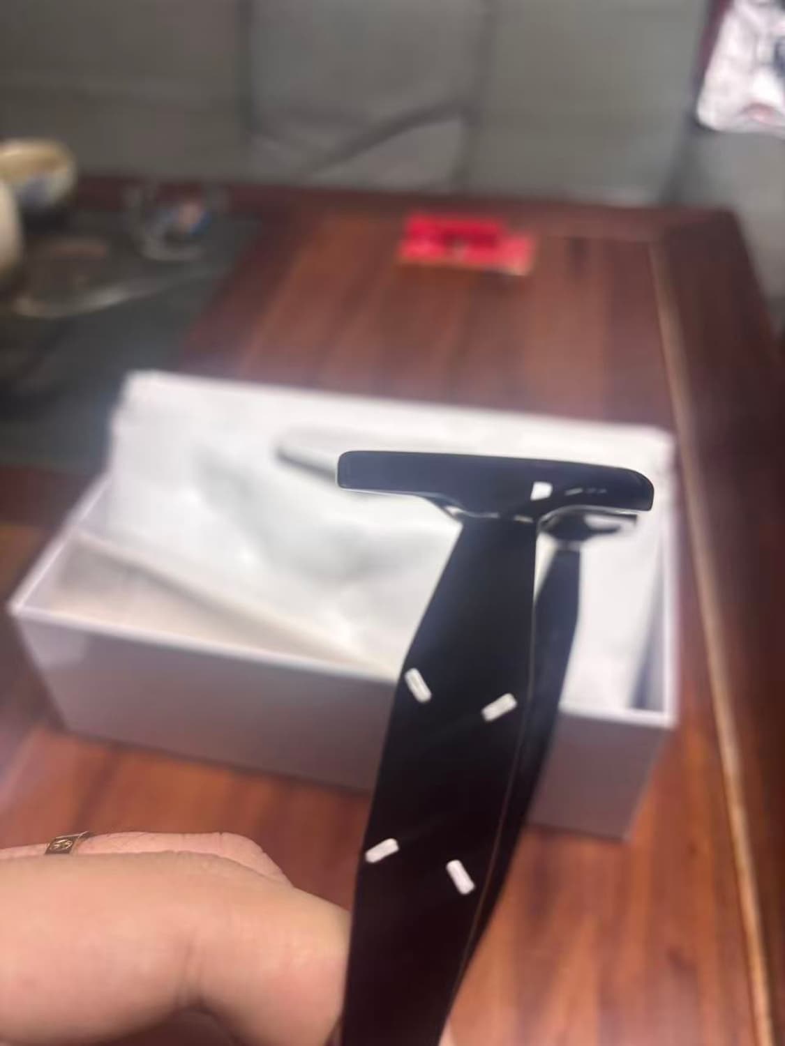 젠틀 몬스터 x 메종 마르지엘라 블랙 그레이 상품이미지6