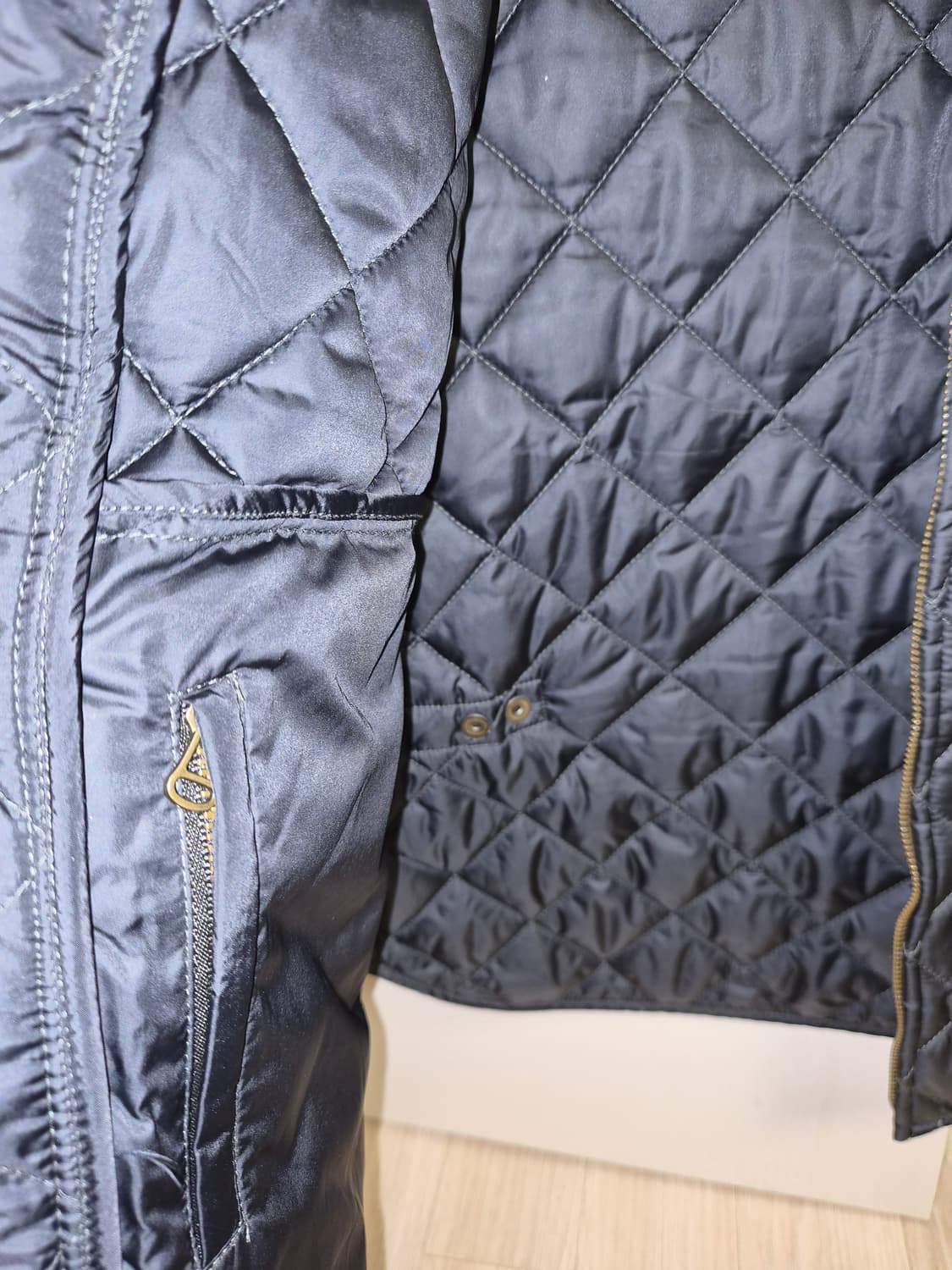 폴로 랄프로렌 퀼팅 조끼 XL 블랙 상품이미지5