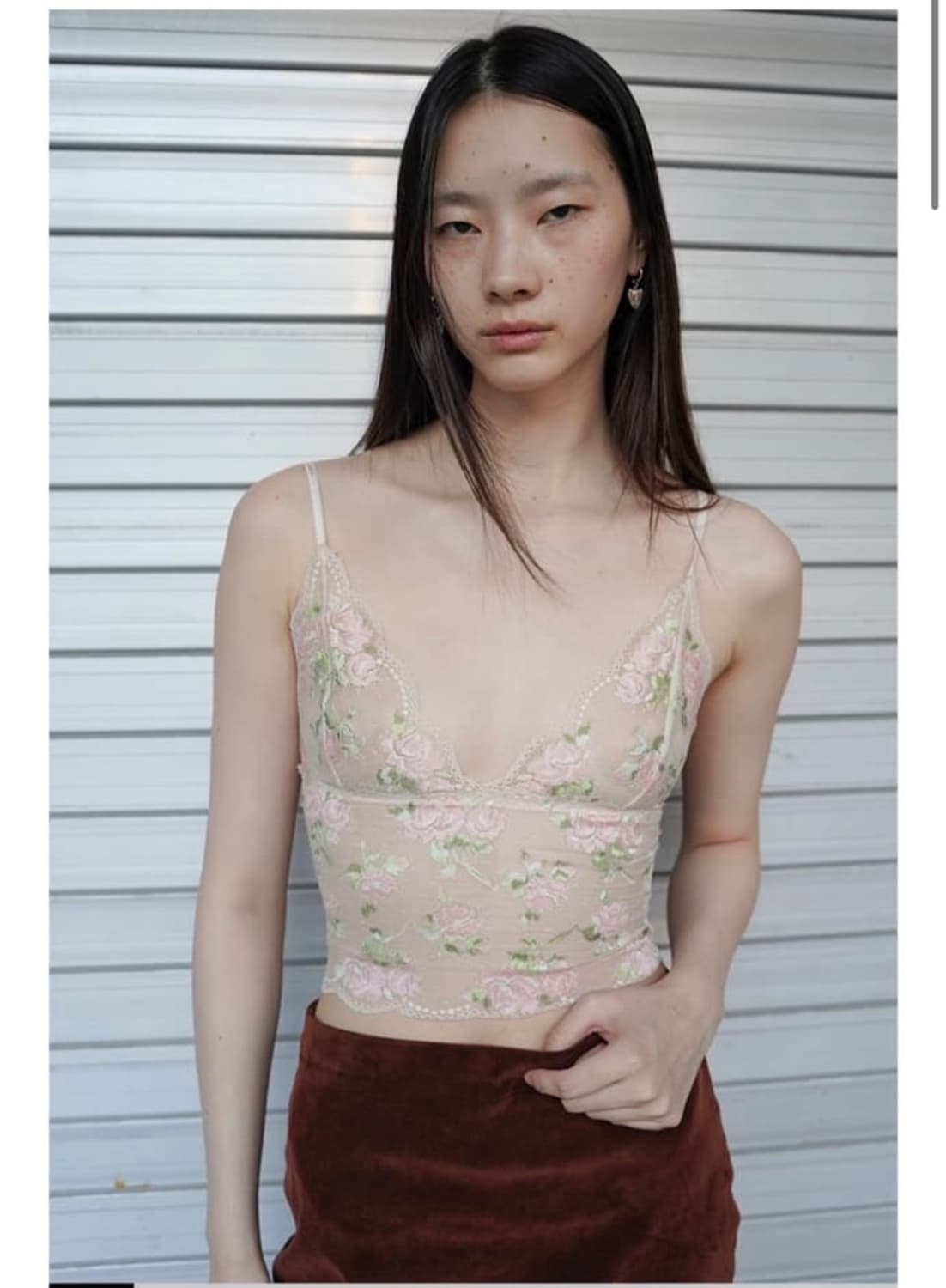 nuuanu 누아누 로즈 캐미솔  상품이미지1