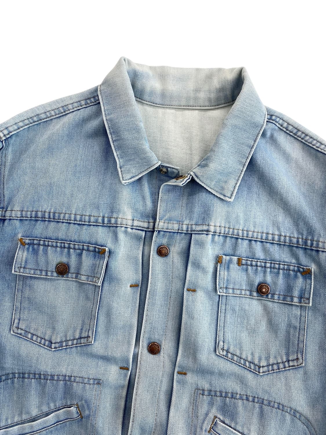 70's JC Penney 셀비지 데님 자켓 상품이미지3