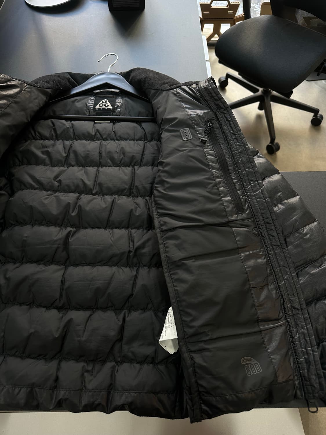 나이키 ACG 하이넥 800필구스다운 투웨이패딩 상품이미지6