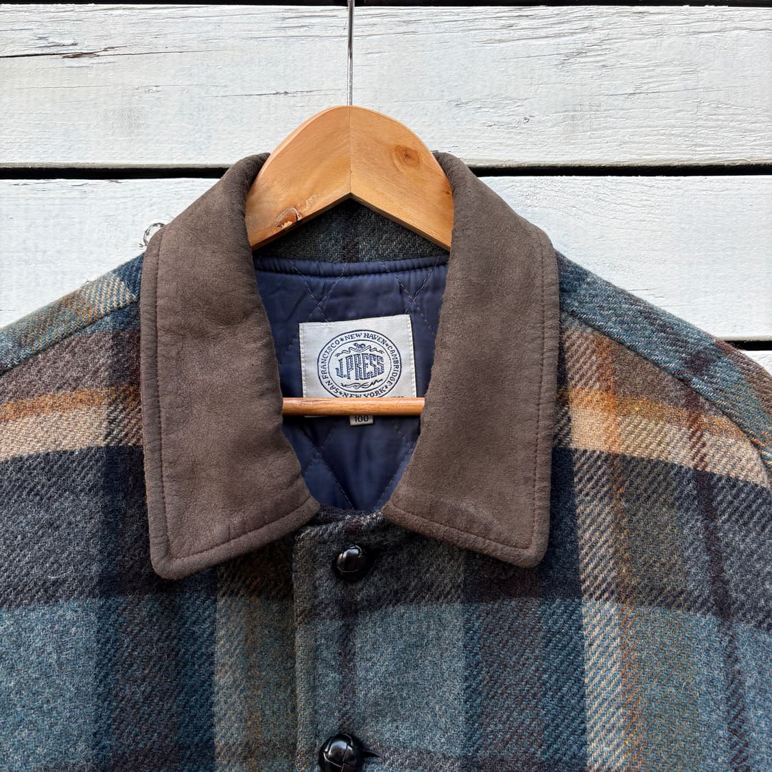 J Press 제이프레스 체크 코트 자켓 상품이미지3