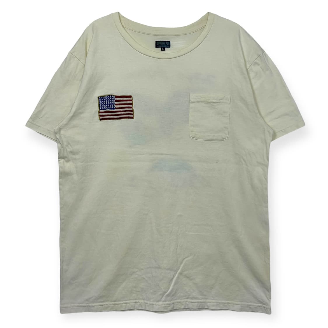 도요엔터프라이즈 자수 반팔 티셔츠 상품이미지2