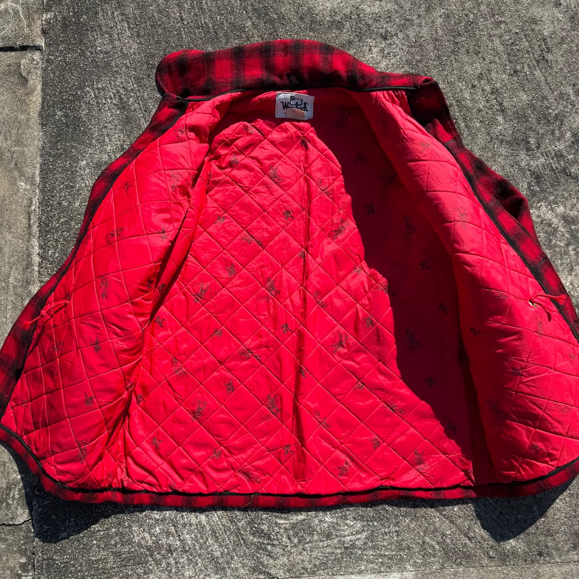 [XL] 70s Woolrich 울리치 맥키노 헌팅 울 자켓 상품이미지3