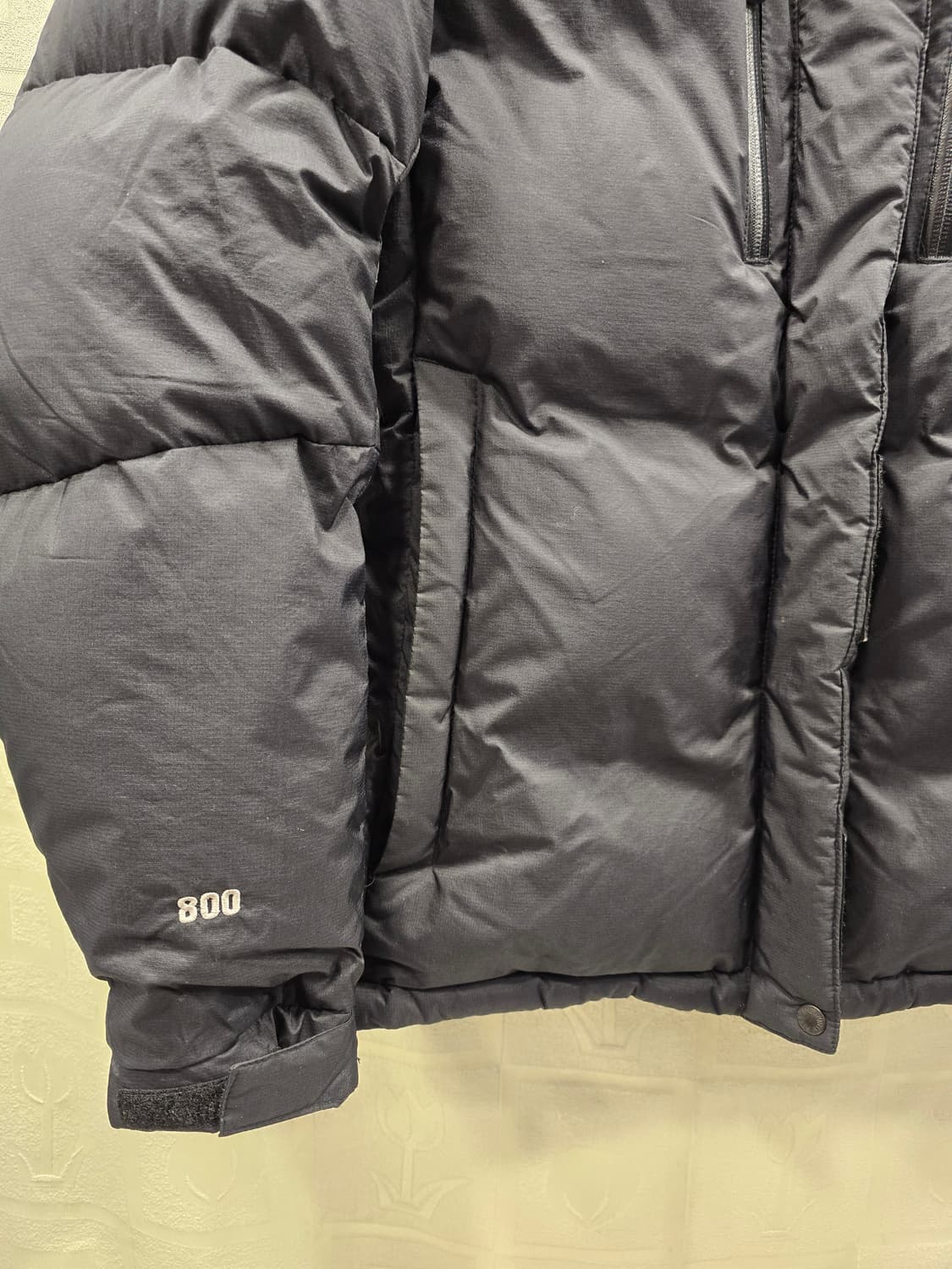 노스페이스 800 필파워 가벼운 구스다운 패딩 95 블랙 상품이미지4