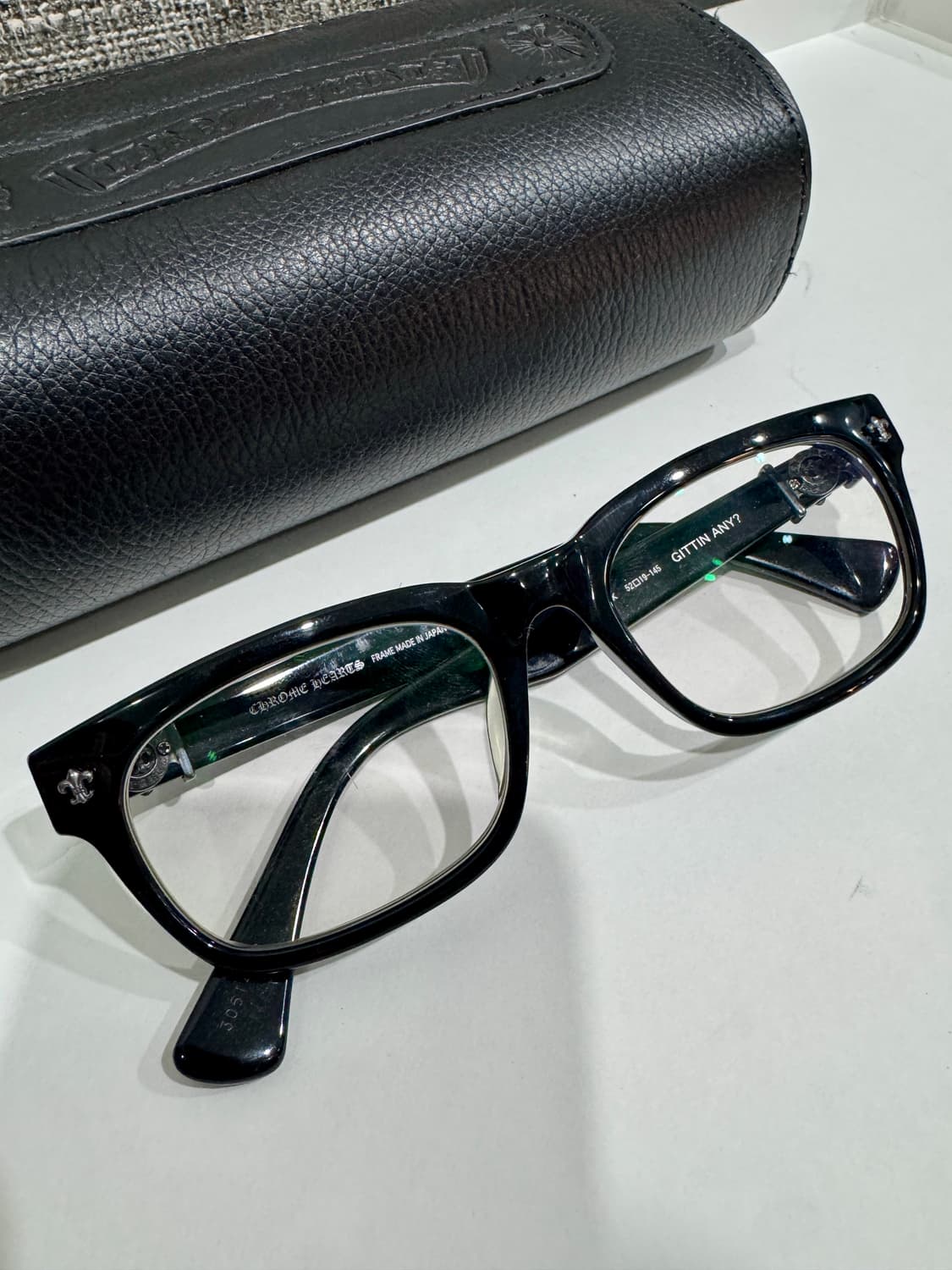 크롬하츠 GITTIN ANY 지티아니 블랙 안경 정품 상품이미지2