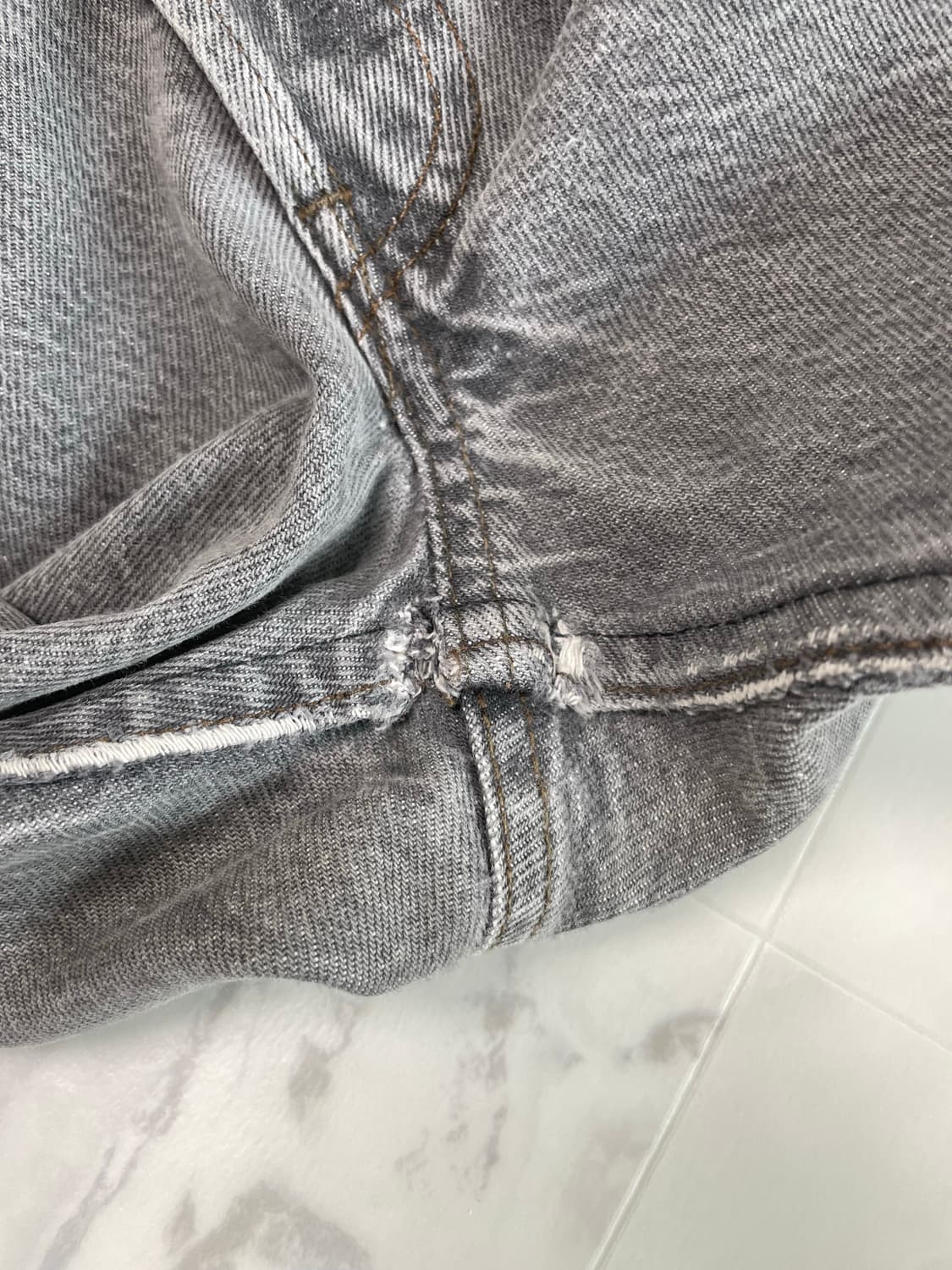 80s USA 빈티지 리바이스 501 그레이진 상품이미지7