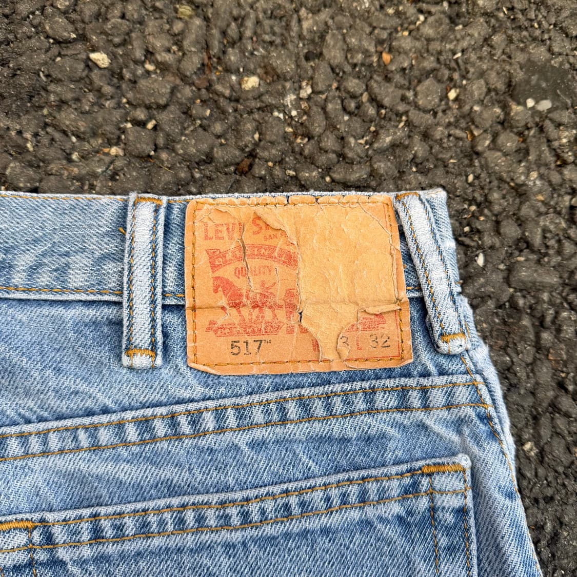 리바이스 517 부츠컷 연청 W33 L32 상품이미지8