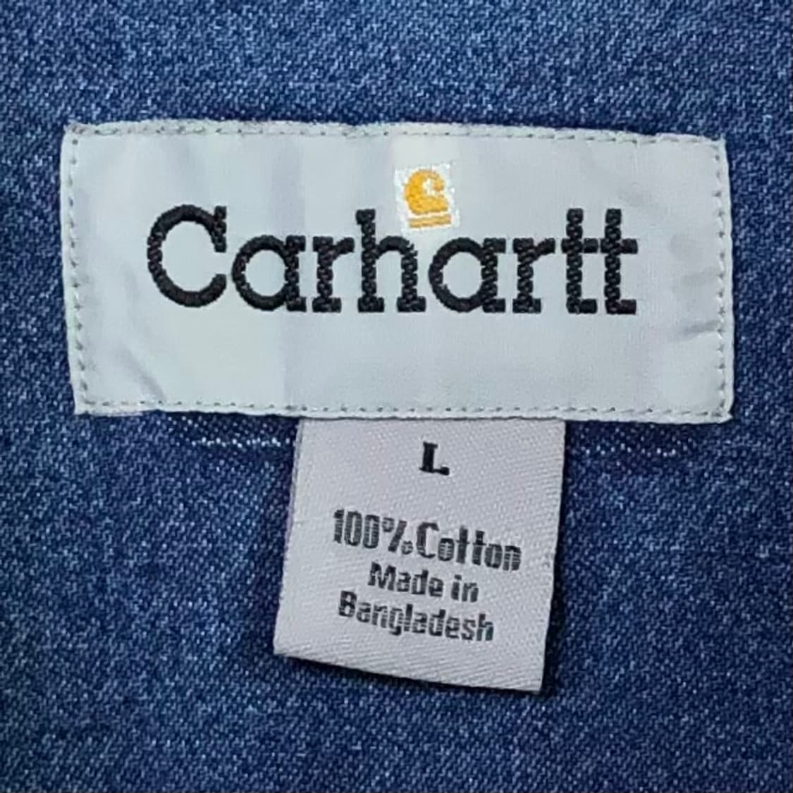 105 칼하트 데님 셔츠 상품이미지3