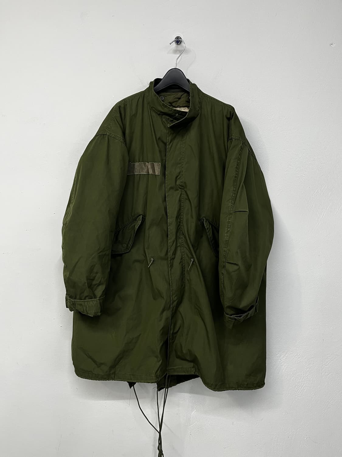 70’s M65 오리지널 피쉬테일 밀리터리 개파카 상품이미지1