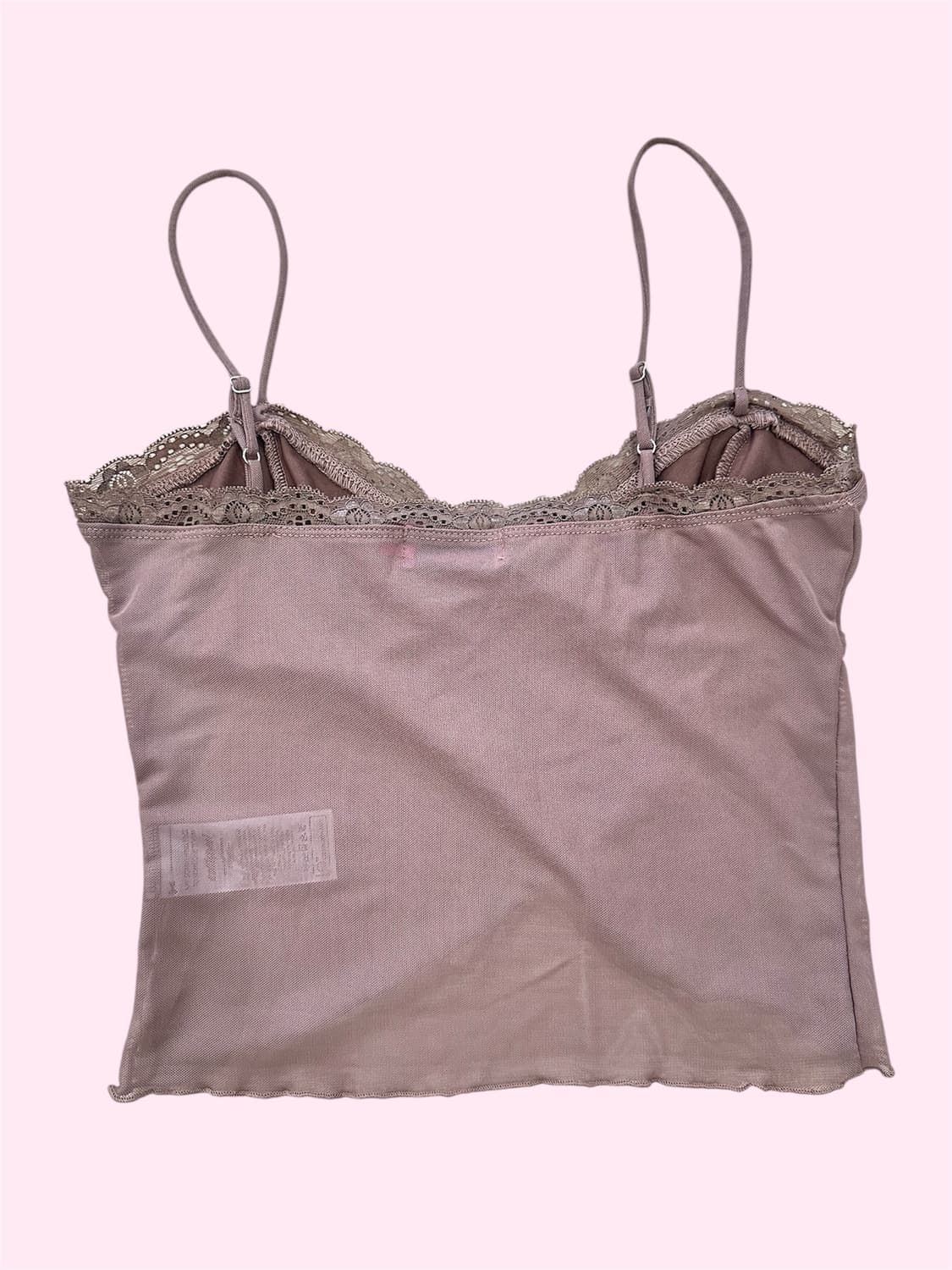 [예약판매] Y2K 레이스 캐미솔 탑-S 상품이미지2